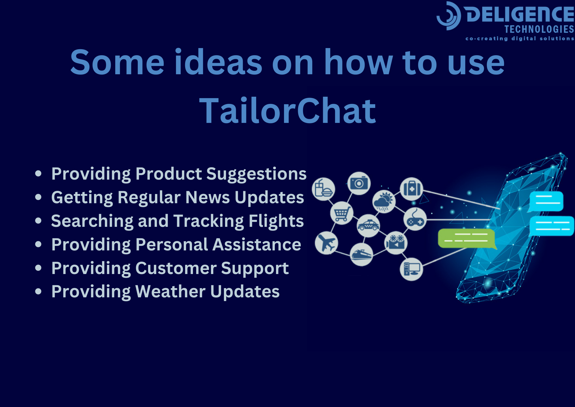 TailorChat - AI Powered Automated Chatbot using Flutter & DialogFlow - 7