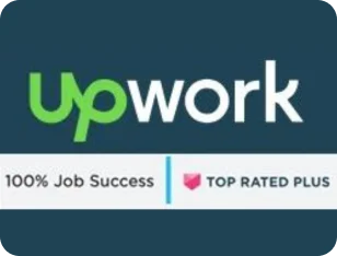 Deligence Technologies is Top Rated Plus on Upwork with a 100% Job Success Rate